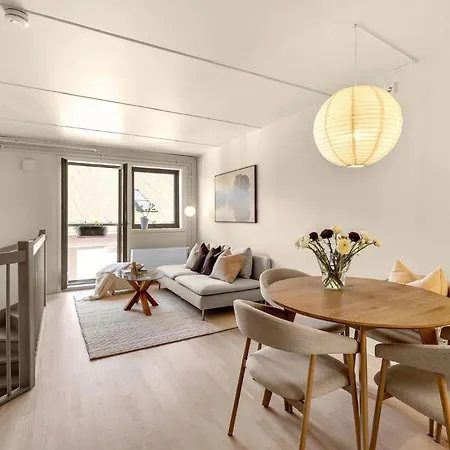 Charming Duplex Near The Beautiful Akerselva River Daire