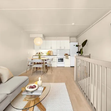 Daire Charming Duplex Near The Beautiful Akerselva River Oslo